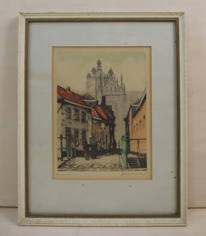 Hendrik de Laat - Stadsgezicht kopen? Bied vanaf 30!