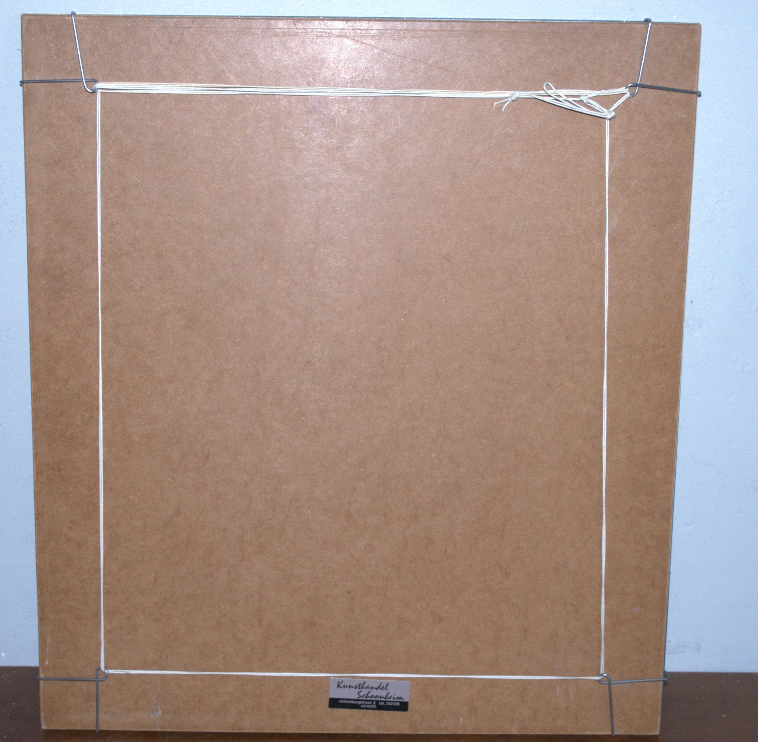 Ton Slits - abstracte voorstelling - vroege gouache uit 1976 kopen? Bied vanaf 10!