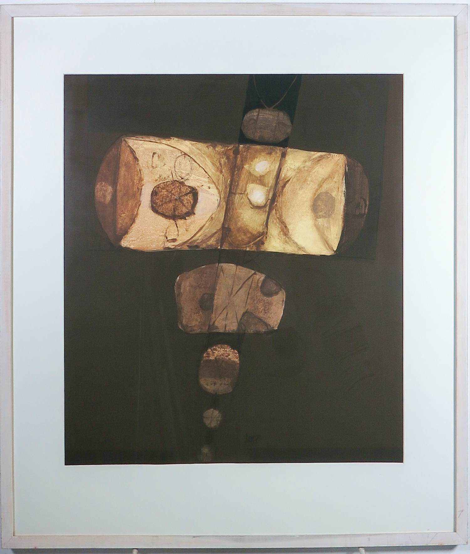 Rob Figee - Gouache op papier, Z.T. - Ingelijst kopen? Bied vanaf 60!