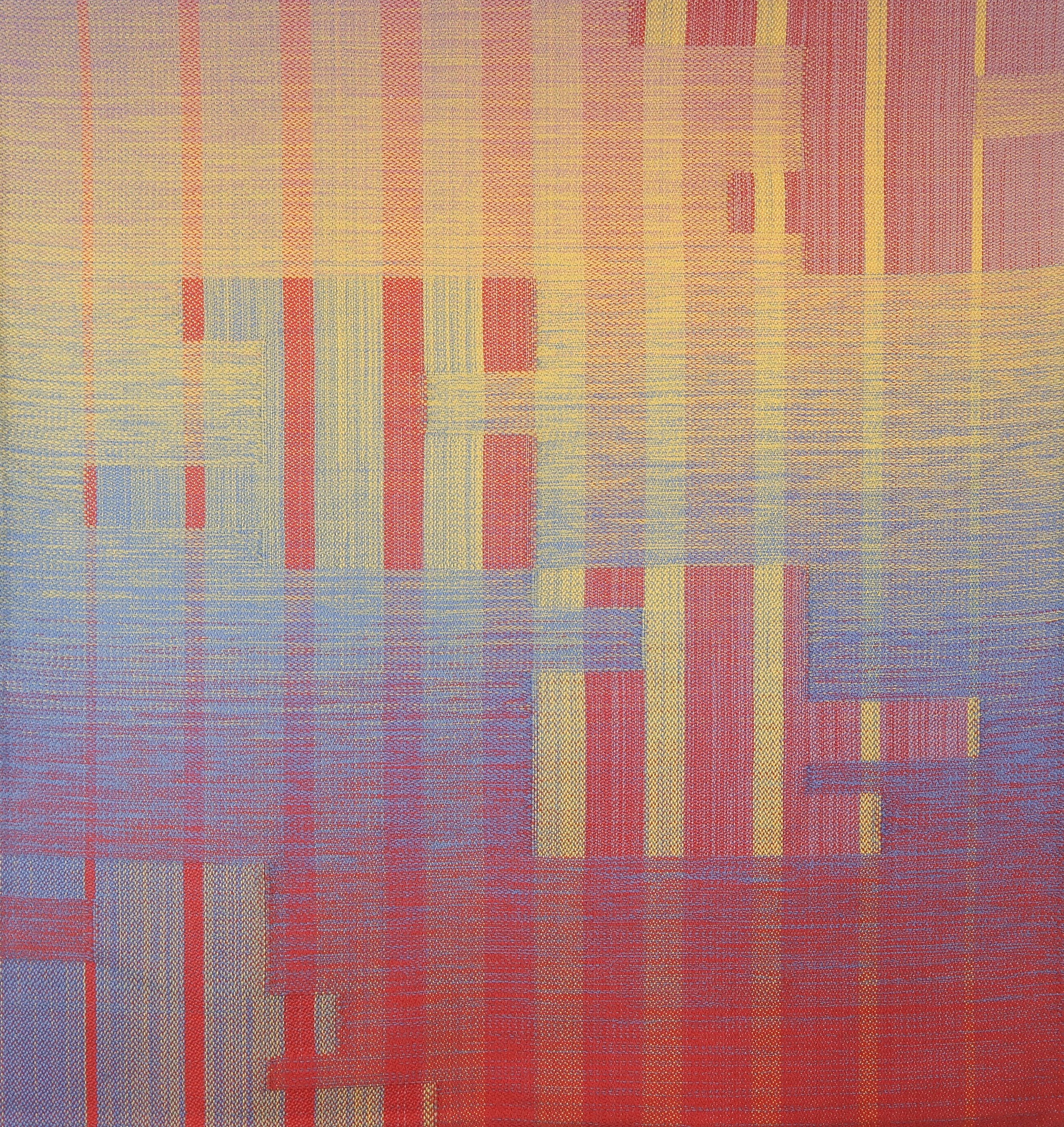 Luis Acosta - Geweven wollen wandkleed, Zonder titel kopen? Bied vanaf 100!