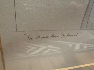 Jan Vanriet - De vrouw aan de haard kopen? Bied vanaf 325!