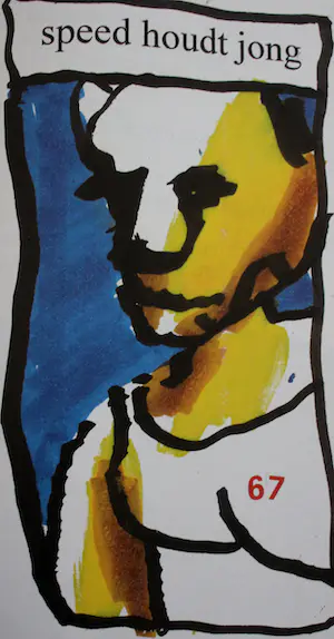 Herman Brood - Woedend licht, incl zeefdruk - 2000 kopen? Bied vanaf 125!