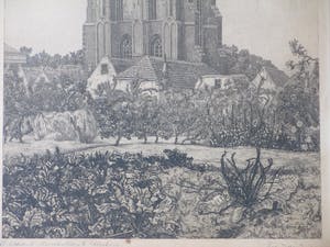Arend Hendriks - St.Lievens-Monstertoren in Zierikzee - Ets kopen? Bied vanaf 35!