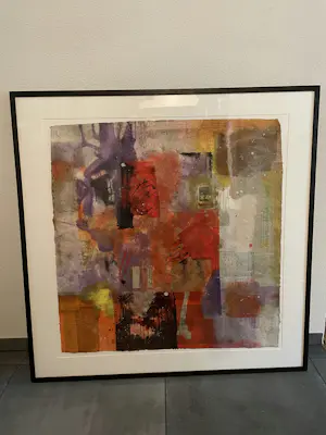 Bram Reijnders - Gemengde techniek - Abstract - Ingelijst (Zeer groot) - kopen? Bied vanaf 110!