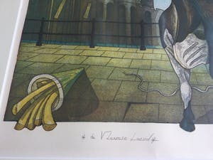 Rob Clous - de Vlaamse Leeuw | kleurenets - mooi ingelijst kopen? Bied vanaf 55!