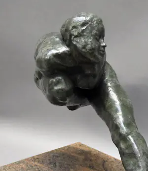 Joris August Verdonkschot - Bronzen sculptuur: Move II - 2005 kopen? Bied vanaf 2250!