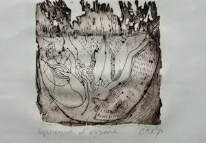 Kees Okx - Tout à coup dans l'espace kopen? Bied vanaf 35!