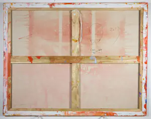 Chabab Tayefeh Mohajer - Gemengde techniek op doek, Tweeluik kopen? Bied vanaf 150!