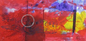 Piotr Konkel - Zeefdruk op papier (bevestigd op board), Zonder titel II kopen? Bied vanaf 1!