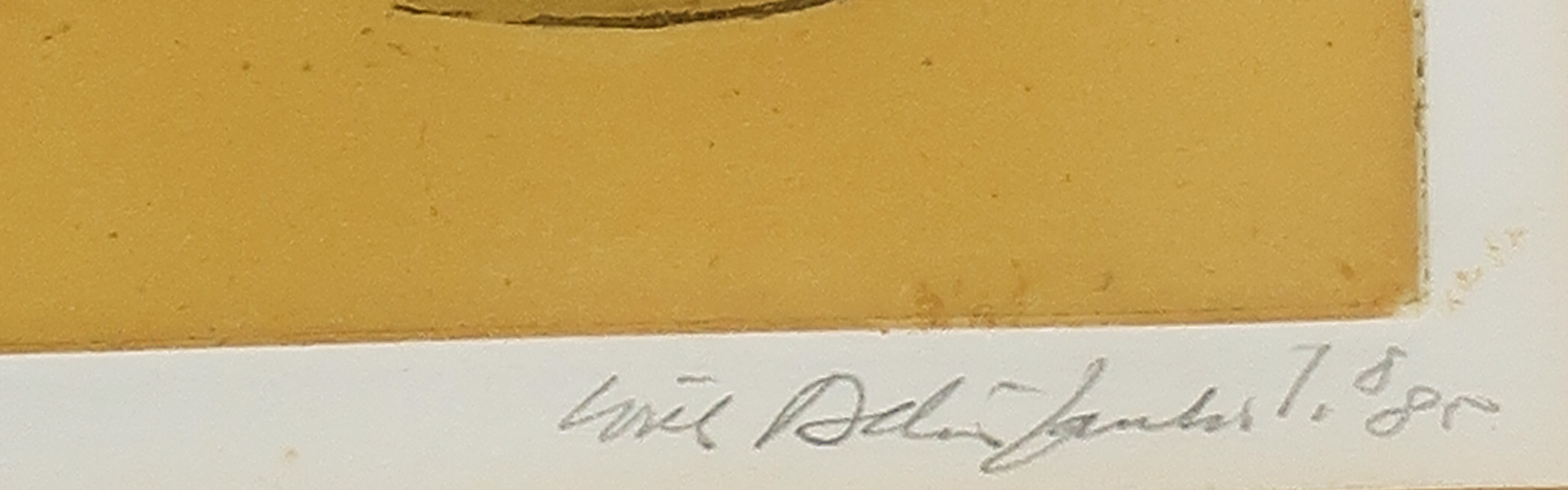 Willy Belinfante - Aquatint, Franse bloemenmarkt - Ingelijst kopen? Bied vanaf 35!