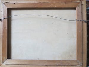 Sujatno Koempoel - Indonesie Landschap werkers op rijstvelden. kopen? Bied vanaf 160!