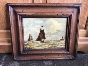 Niet of onleesbaar gesigneerd - Wind in de zeilen. kopen? Bied vanaf 1!