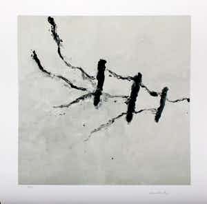 Armando - "der Zaun "- Giclée - 2015 - oplage 30 ex. verkocht voor € 200!