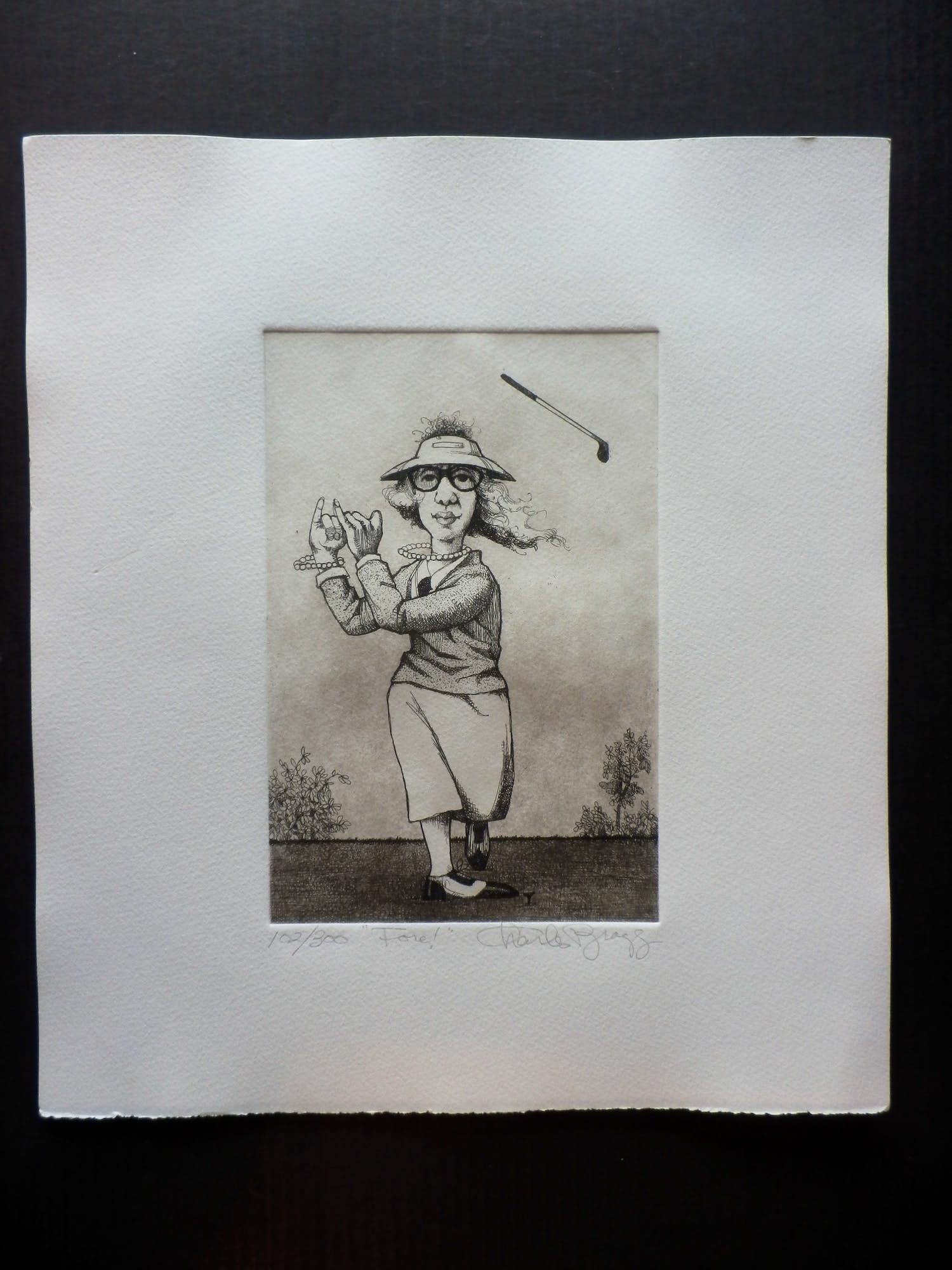 Charles Bragg - ETS THE SWING Handgesigneerd. kopen? Bied vanaf 89!