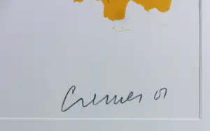 Jan Cremer - Zeefdruk, Palette des Tulipes - Ingelijst kopen? Bied vanaf 300!