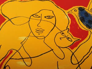 Corneille - Vrouw, Poes, Vogel kopen? Bied vanaf 50!