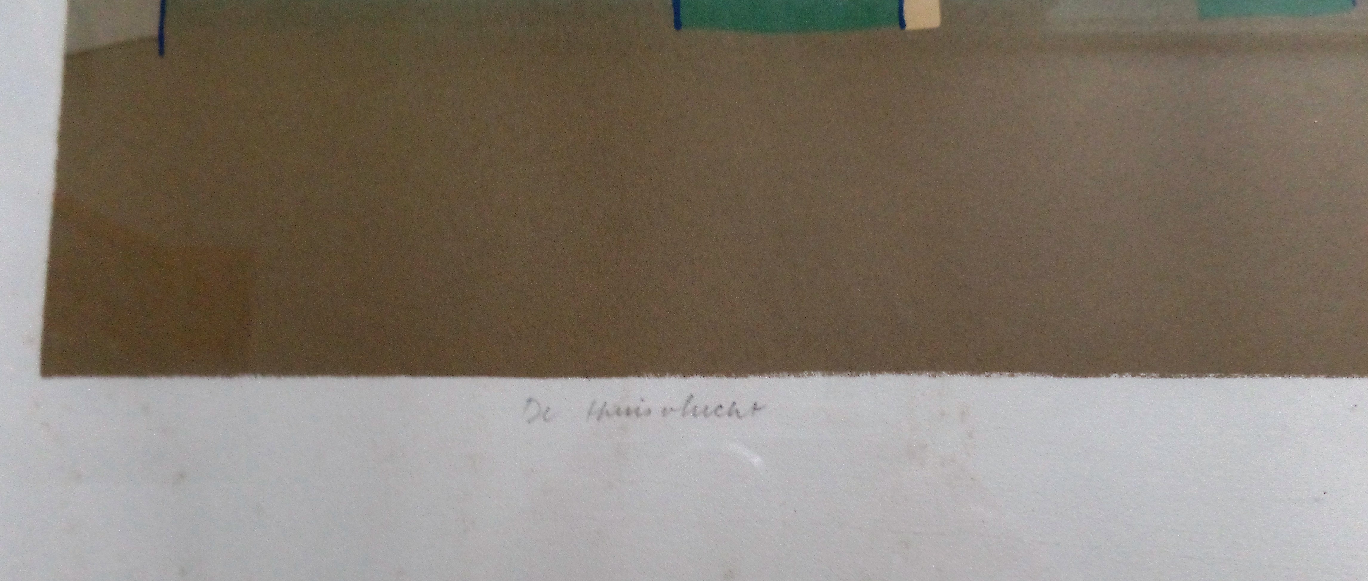 Harrie Gerritz - De Huisvlucht - Litho kopen? Bied vanaf 29!