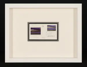 Pierre Soulages - Signiert - First Day Cover “Pour un Timbre 1986” - gerahmt kopen? Bied vanaf 790!