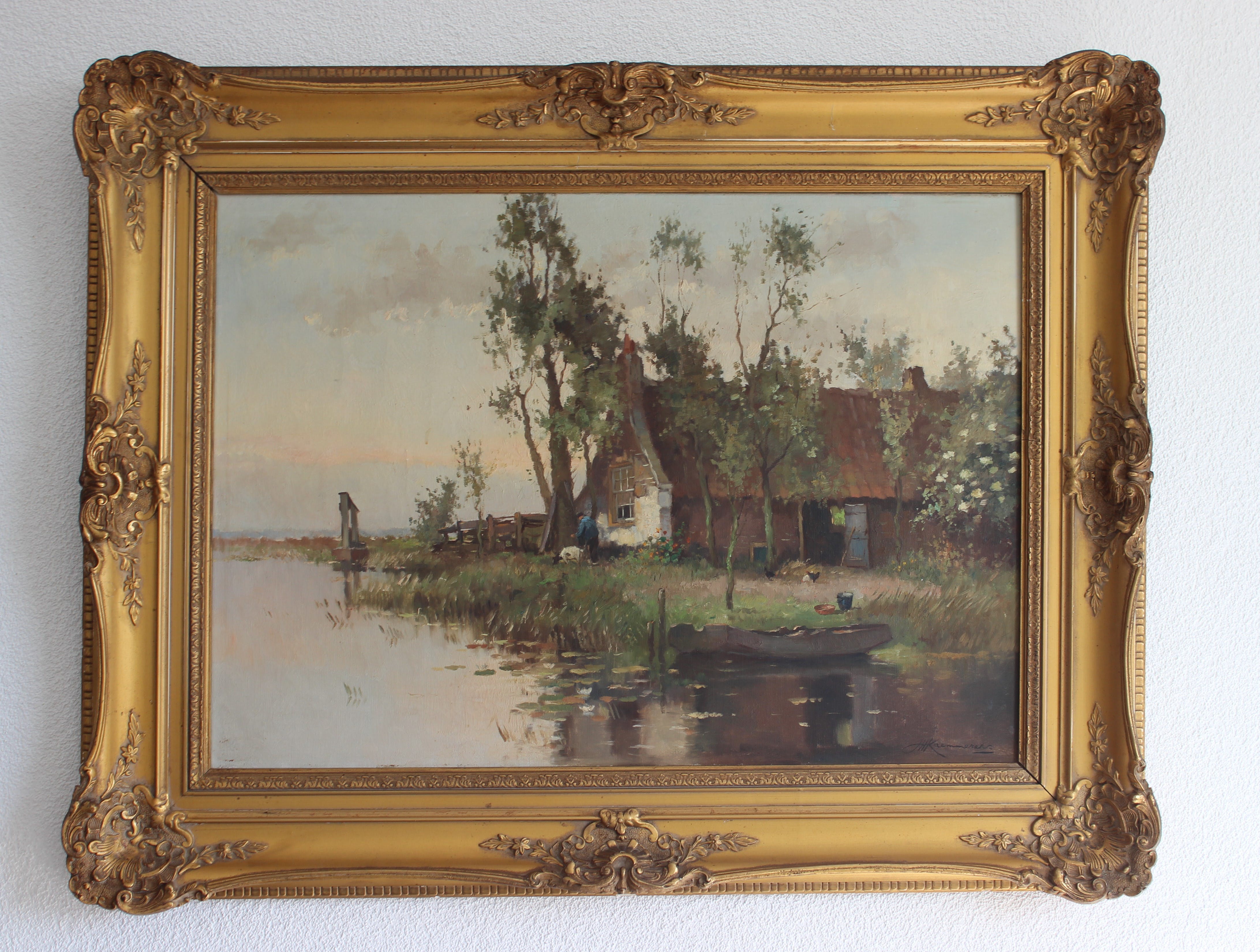 Johan Hendrik Kaemmerer - Boerderij aan het water kopen? Bied vanaf 310!