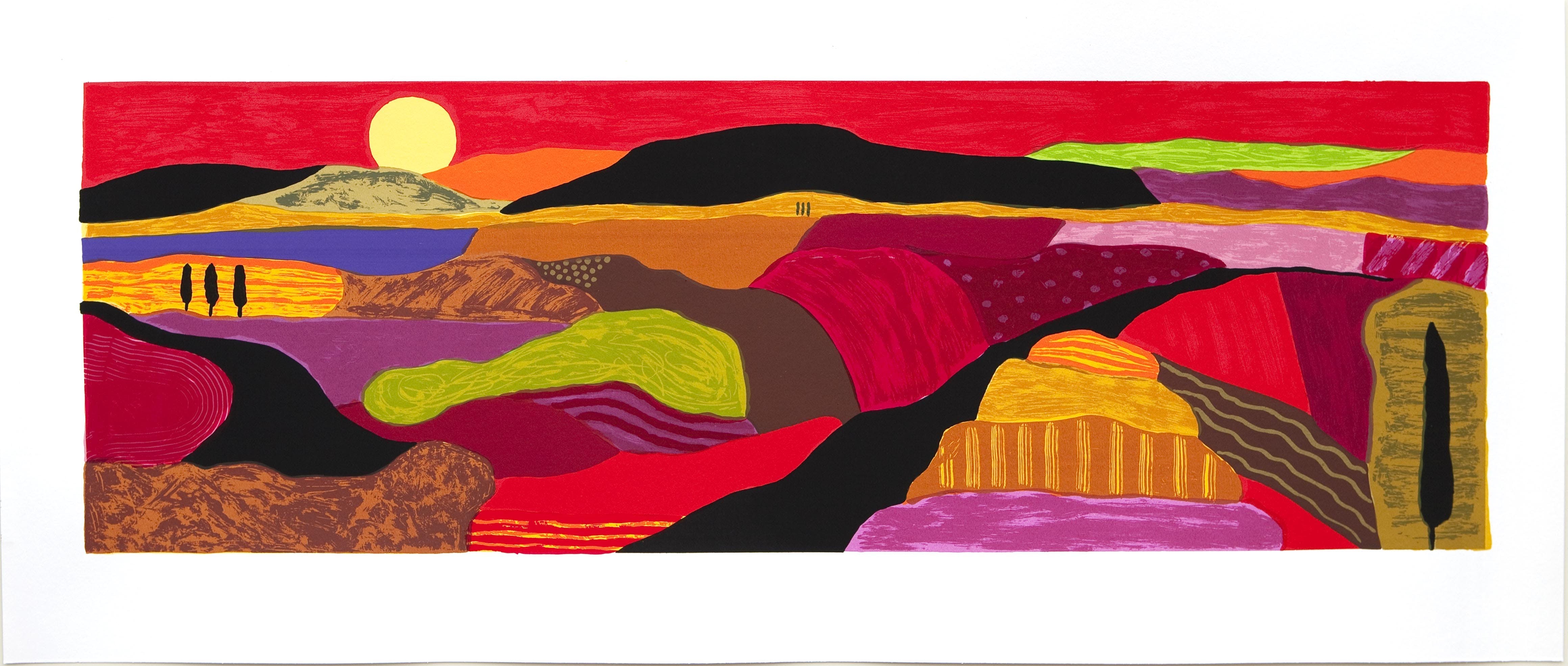 Ronald Boonacker - Toscaans Landschap I, Italië kopen? Bied vanaf 40!