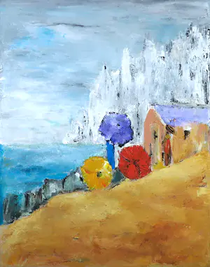 Erica Nass - Acryl op doek, Such as hame - Ingelijst (Groot) kopen? Bied vanaf 50!