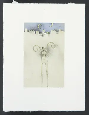 Jurjen Ravenhorst - Litho, Oosterse nacht kopen? Bied vanaf 1!