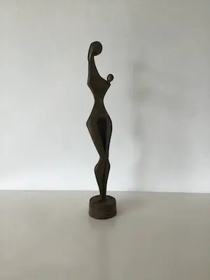 Brons (Onbekend) - Zonder titel - moeder en kind kopen? Bied vanaf 80!