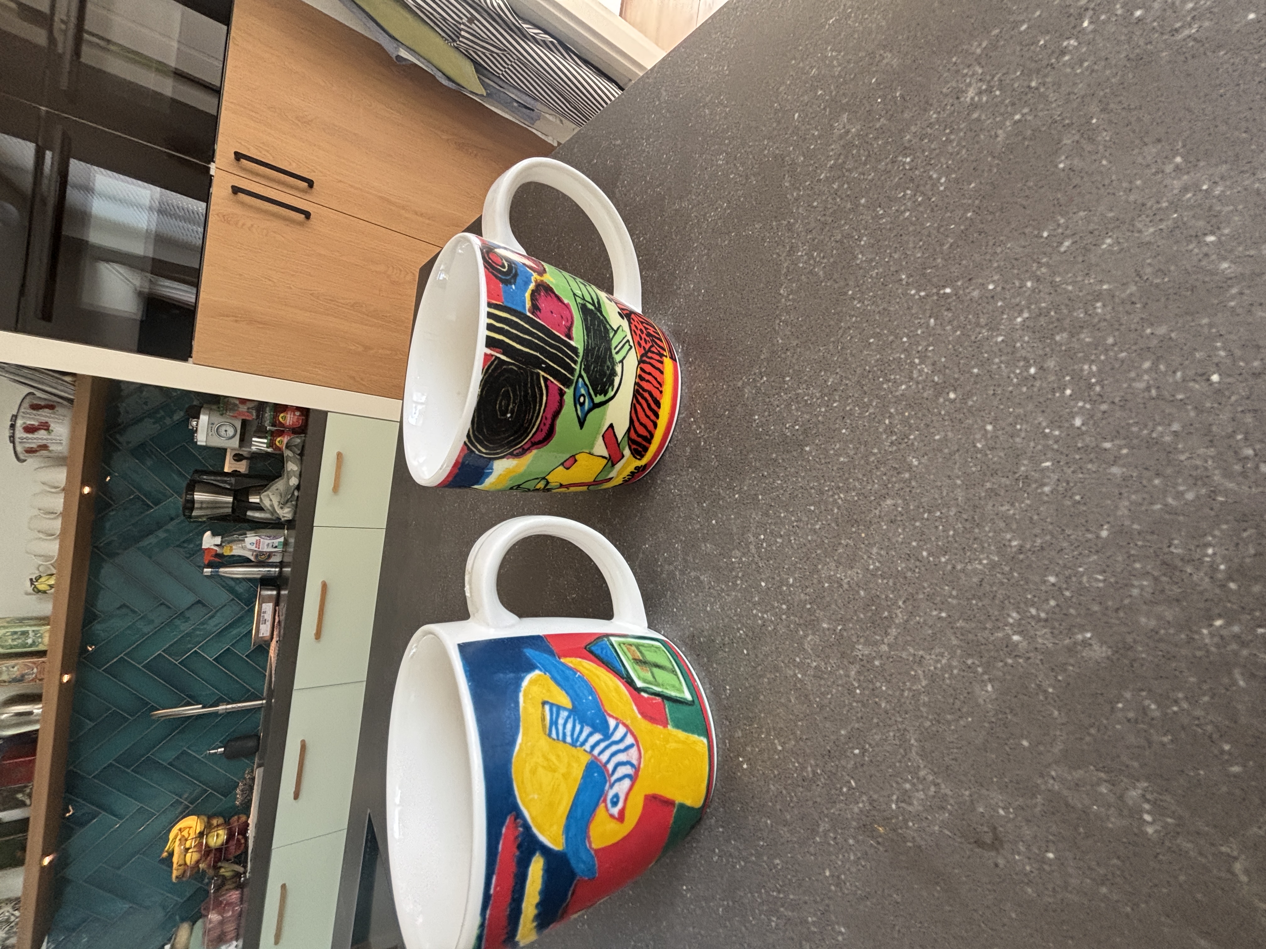 Corneille - 2 bekers, ideaal cadeau voor de feestdagen in het najaar puntgaaf kopen? Bied vanaf 20!