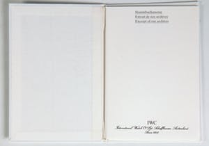 IWC - (Rosé verguld) zilver, Zakhorloge met houder en stamboekje kopen? Bied vanaf 850!