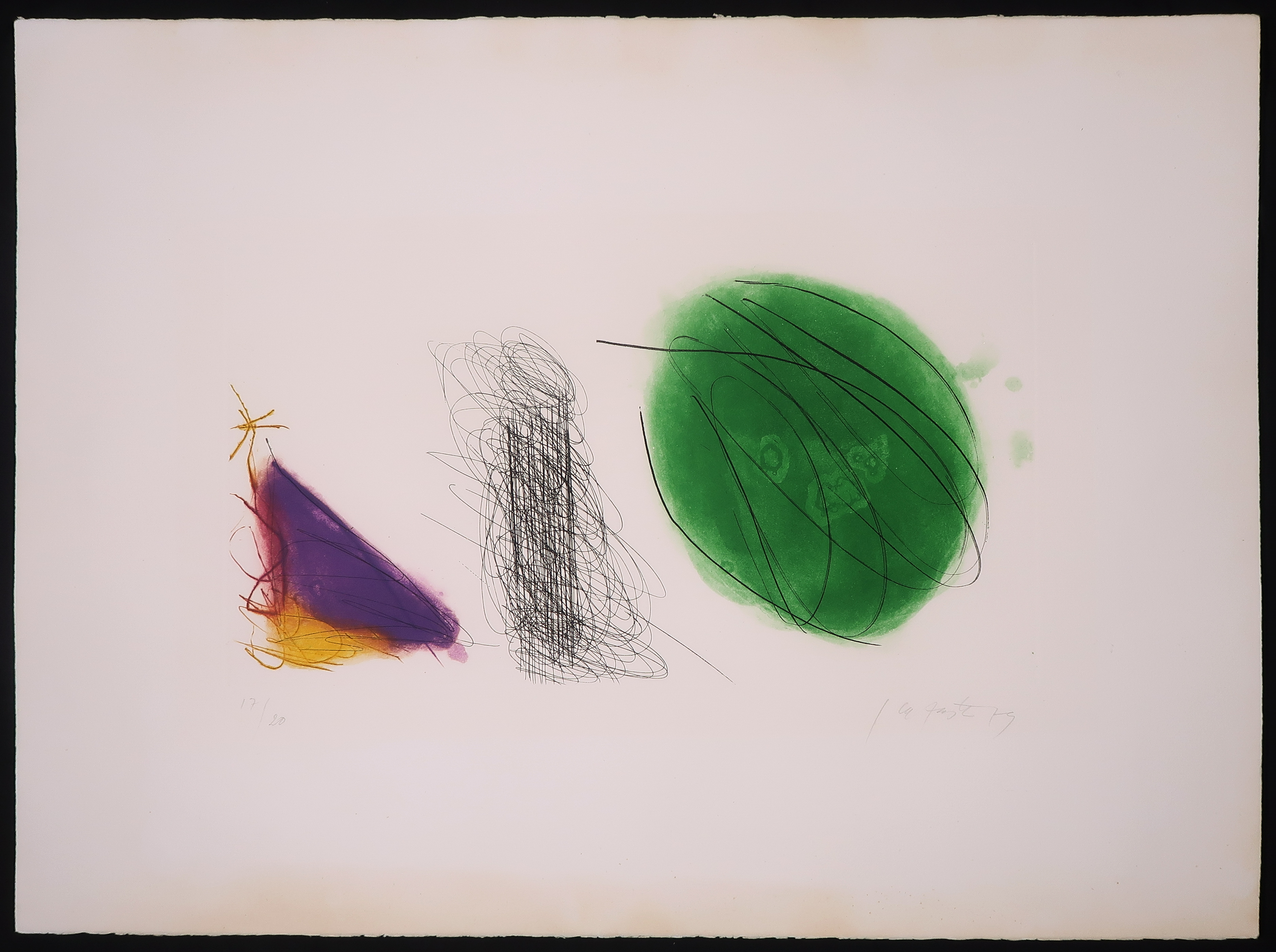 Ger Lataster - Ets en aquatint, Zonder titel kopen? Bied vanaf 35!