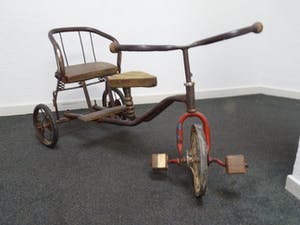 Curiosa - Mooi decoratie driewieler, met 2 stoeltjes. kopen? Bied vanaf 1!