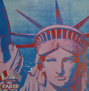 Andy Warhol - Poster - 10 Statues of Liberty - Paris kopen? Bied vanaf 1!