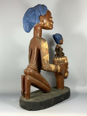 Yoruba - 200511 - African Yoruba medicin pot - Nigeria. kopen? Bied vanaf 225!