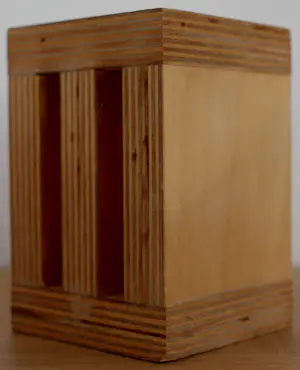 Frank Sciarone - Houten sculptuur: abstract - 1994 kopen? Bied vanaf 99!