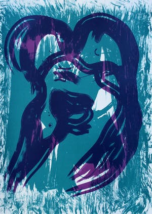 Hugo Claus - Litho met gedicht - Herfst 1 kopen? Bied vanaf 10!