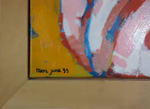 Marc Jonk - Arcyl op doek, Naakt (nr. 9) - Ingelijst kopen? Bied vanaf 250!