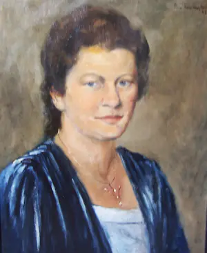 Theo Swagemakers - Portret van een elegante dame. kopen? Bied vanaf 130!
