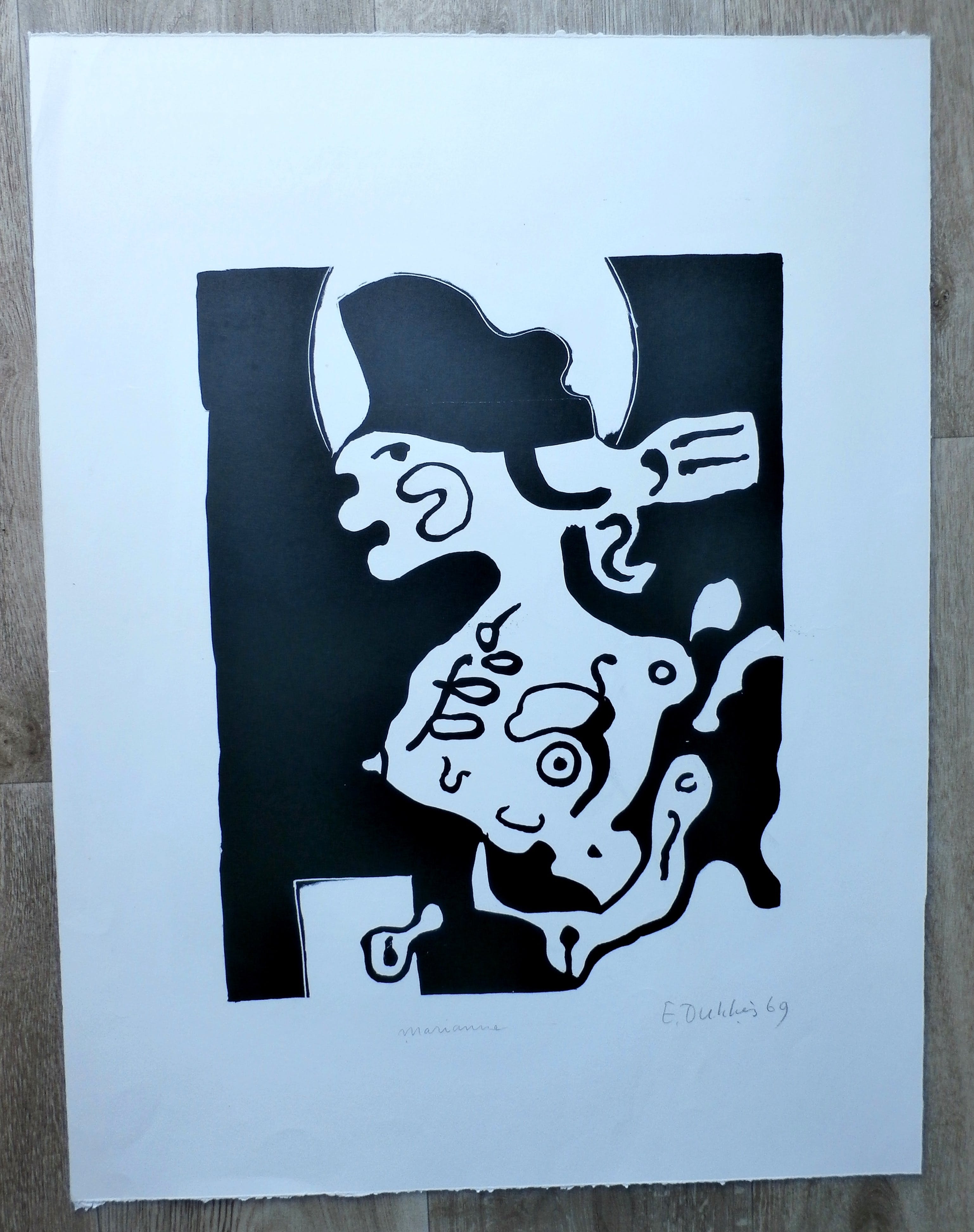 Ed Dukkers - Litho: Marianne - 1969 kopen? Bied vanaf 40!