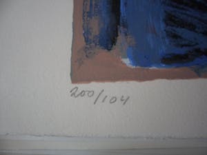 Wil van Leeuwen - Litho, De lente kopen? Bied vanaf 50!