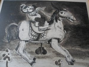 Herman Berserik - Ets : Speelgoed Ruiter uit 1976 kopen? Bied vanaf 60!