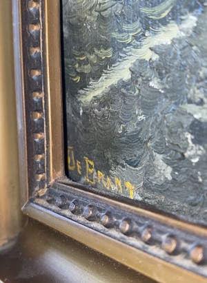 Niet of onleesbaar gesigneerd - Hollandse school - zee kopen? Bied vanaf 1!