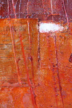 Antonio Poioumen - Acryl op doek, Tweeluik, La rouge mystiek kopen? Bied vanaf 200!