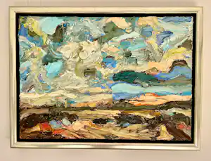 Marie-Jose Robben - Landschap verkauft für € 550!