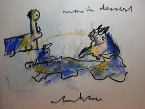 Anton Heyboer - Man in dessert kopen? Bied vanaf 65!