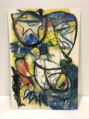 Paul Haanschoten - Fantasie compositie verkocht voor € 110!