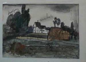 Paul Kromjong - B1671-9b, boerenlandschap kopen? Bied vanaf 10!