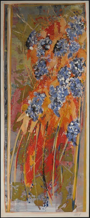 Arty Grimm - Gemengde techniek op board, Zonder titel (Op standaard, zeer groot) kopen? Bied vanaf 1!