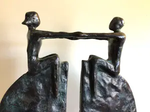 Corry Ammerlaan - “ Nieuw Perspectief “ XXL - zeldzaam kopen? Bied vanaf 1250!