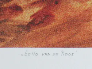 Paul Basart - Echo van de Roos - Zeefdruk kopen? Bied vanaf 50!