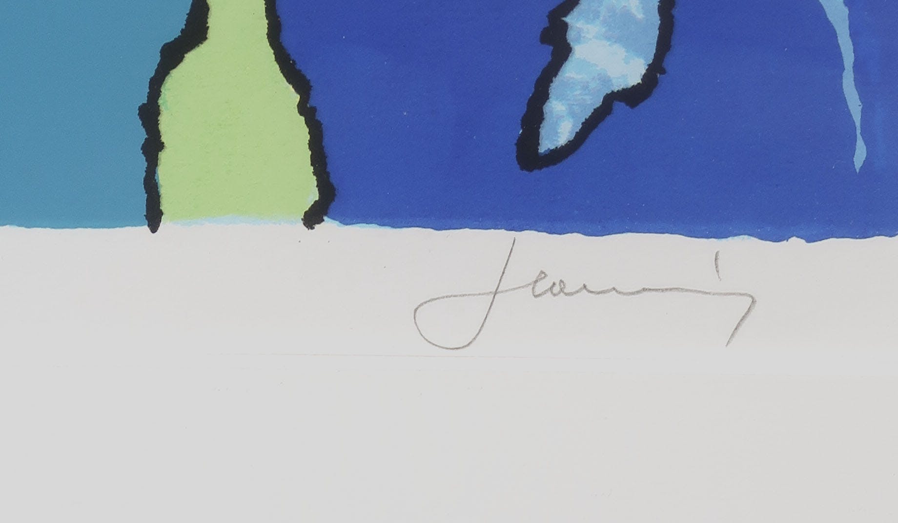 Niet of onleesbaar gesigneerd - Zeefdruk, Fantasie stad I - Ingelijst kopen? Bied vanaf 1!